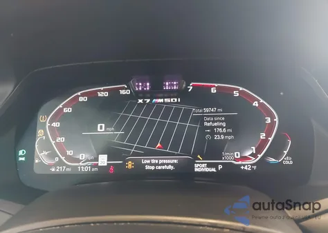 2020 BMW X7 M50I z USA, uszkodzony, nr VIN 5UXCX6C01L9D05189